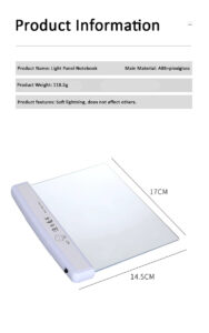 light panel reading lamp