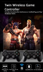 twin wireless game controller for pc