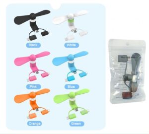 3 in 1 Mini USB Fan For Micro USB, Type C & Lightning 3 in 1 mini usb fan for micro usb, type c & lightning