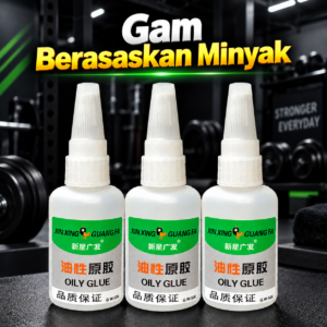 Gam Berasaskan Minyak 50g | Gam Serbaguna Lekatan Kuat & Cepat Kering | Gam Untuk Plastik, Seramik, Kayu, Logam, Getah & Kasut chatgpt image sep 22, 2026, 08 17 08 pm