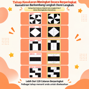 Blok Teka-Teki Kreatif Blok Puzzle Kanak-Kanak | Creative Puzzle Blocks | Permainan Logik & Kemahiran Ruang | 3 Tahun Ke Atas chatgpt image sep 29, 2026, 12 07 25 am