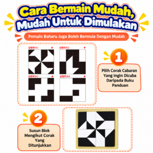 Blok Teka-Teki Kreatif Blok Puzzle Kanak-Kanak | Creative Puzzle Blocks | Permainan Logik & Kemahiran Ruang | 3 Tahun Ke Atas chatgpt image sep 29, 2026, 12 31 13 am