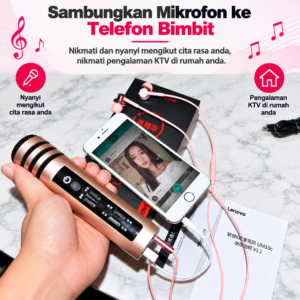 Kabel Male 3.5 mm Audio Jack To Male Micro USB - Kabel sambungan mikrofon untuk karaoke dan siaran langsung codex image sep 13, 2026, 05 03 15 pm