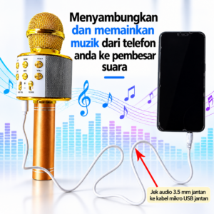 Kabel Male 3.5 mm Audio Jack To Male Micro USB - Kabel sambungan mikrofon untuk karaoke dan siaran langsung codex image sep 13, 2026, 05 19 09 pm
